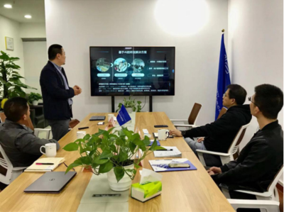 上海网络服务领域合作再添新篇章 成都佳发安泰与上海好学网络科技负责人到访研究会